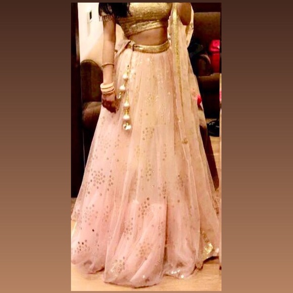 Other - Light pink royal extremely heavy lehenga!